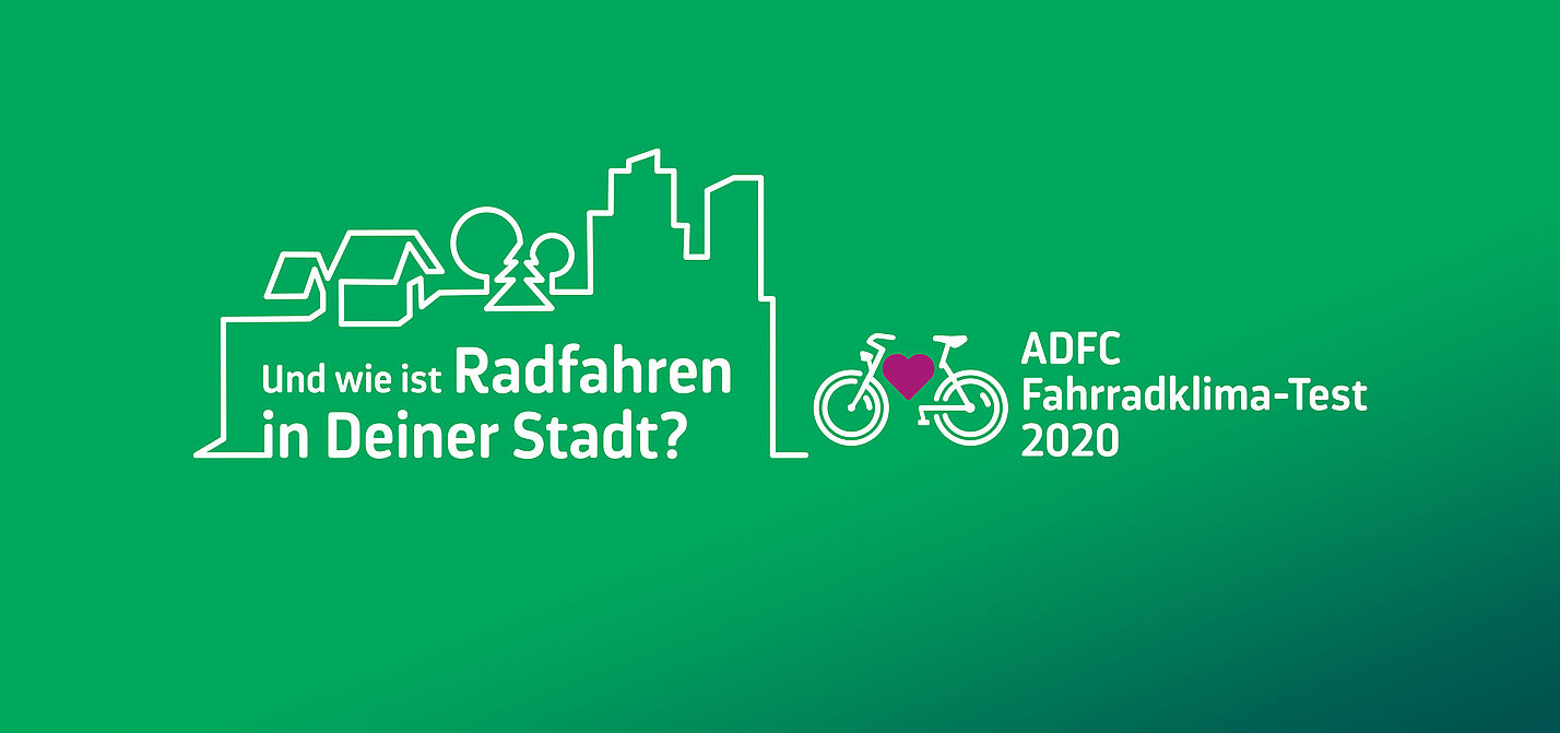 Radklimatest 2020 Das Bild zeigt das Logo des Radklimatest 2020